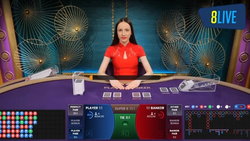 Trải Nghiệm Casino 8Live | Chơi Xanh Chín - Thắng Đậm Tay 5 Trải nghiệm game bài Baccarat live cùng dàn Dealer xinh đẹp